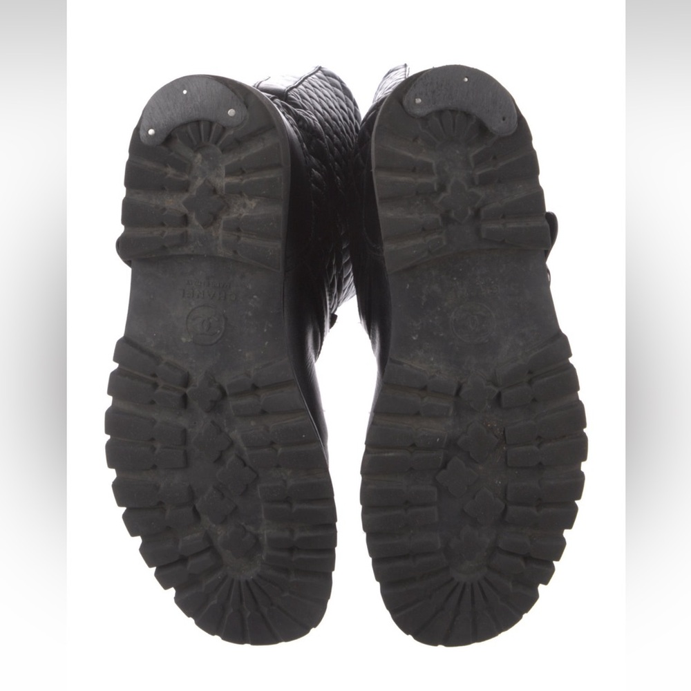 Authentic Chanel Biker Boots - Picture 5 of 7